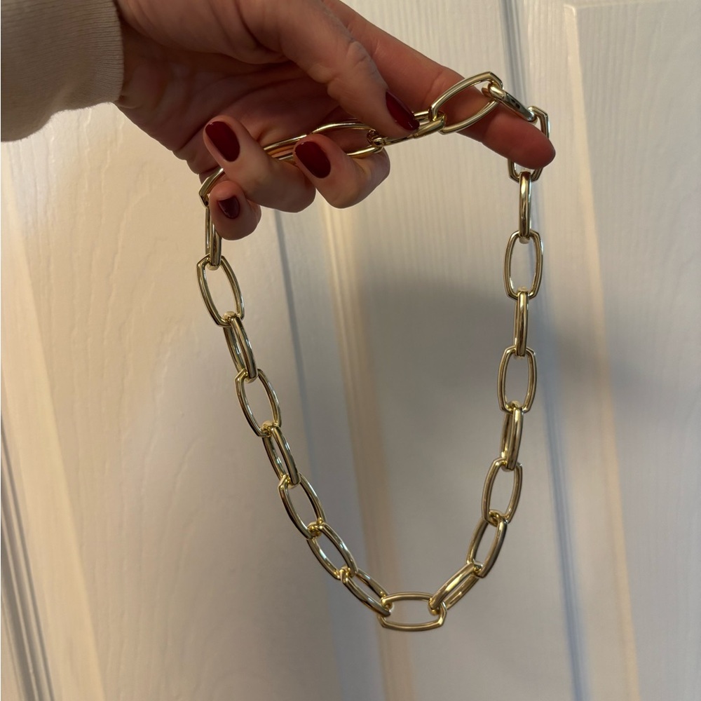 Kendra Scott Gold Link Necklace - Picture 2 of 4